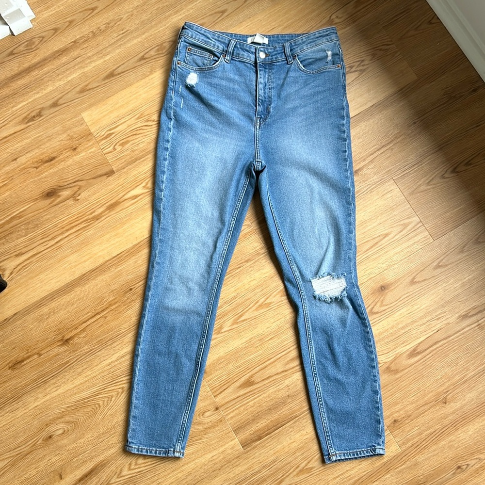 H&M High Waisted Stretch Jeans